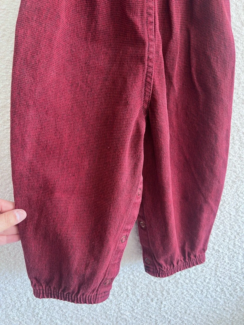 Osh Kosh B’Gosh Vintage Retro‎ Red Cotton Overalls Infant Size 24 Months